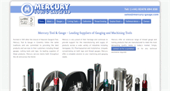Desktop Screenshot of mercury-gauge.com
